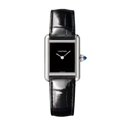 Cartier Tank Must WSTA0071 29.5 mm x 22 mm acél tok bőr szíj