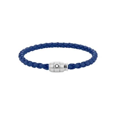 Montblanc 130899 Bracelet made of steel and leather '63