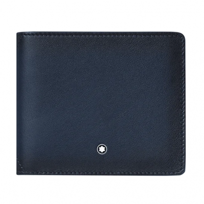 Montblanc Meisterstück Selection 11.5x1x9.5 cm 123721 Selection Logo Bi-fold Wallet 8CC,