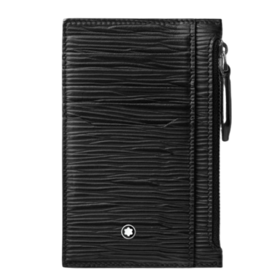Montblanc 4810 CARD HOLDER 8 CC WITH ZIPPED POCKET 130931 KARTENETUI 8CC MIT REISSVERSCHLUSSTASCHE