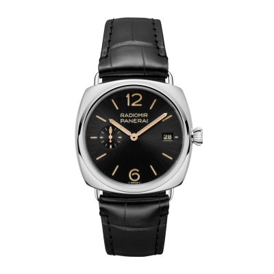 Panerai Radiomir Quaranta PAM01294 40mm Stahlgehäuse Farbe Leder