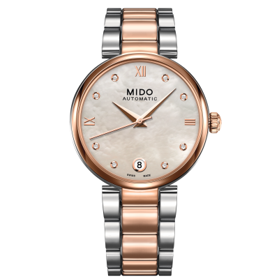 Mido Baroncelli Donna M0222072211610 M022.207.22.116.10 | 35mm Automatic Diamonds