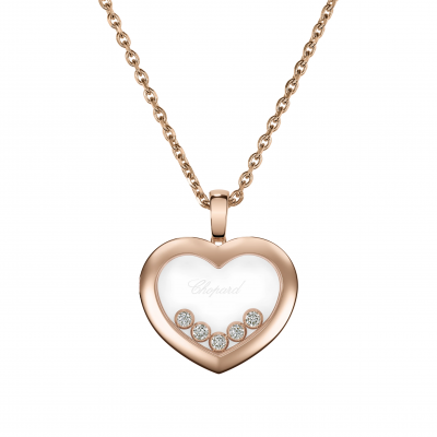 Chopard Happy Diamonds 79A038-5001 NECKLACE ROSE GOLD, DIAMOND