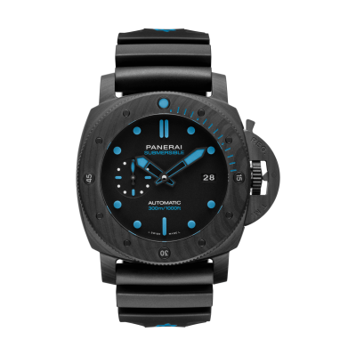 Panerai Submersible Carbotech™ PAM01616 47mm Carbotech™ PEEK szénszál tok, kaucsuk szíj