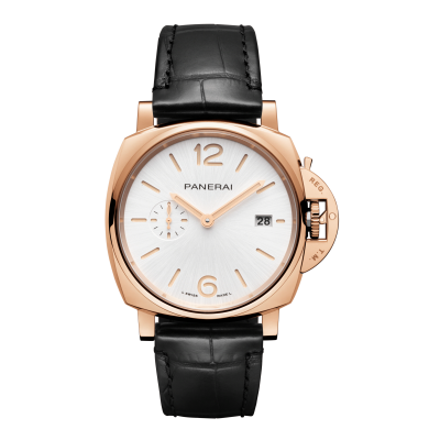 Panerai Luminor Due Goldtech™ PAM01336 42mm Goldgehäuse mit Lederband