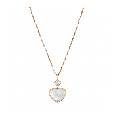 Chopard Happy Hearts 797482-5301 PENDANT ROSE GOLD, DIAMOND, MOTHER-OF-PEARL