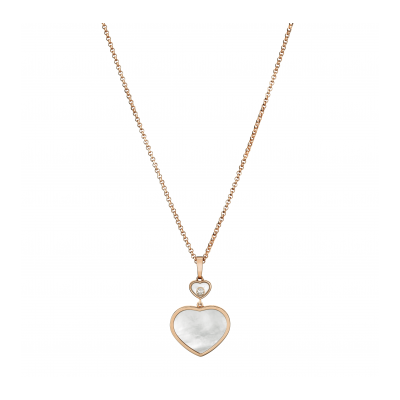 Chopard Happy Hearts 797482-5301 ANHÄNGER ROSÉGOLD, DIAMANT, PERLMUTT