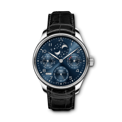 IWC Schaffhausen Portugieser IW503401 44mm white gold case 7days  perpetual calendar