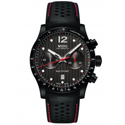 Mido Multifort Chronograph Almínium Lünetta M0256273606100 Automatik Chronograph, Wasserdicht 100M, 44 mm