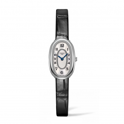 Longines Symphonette L23054830 29mm Stahlgehäuse Lederband