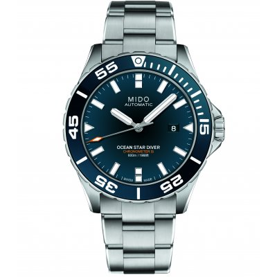 Mido Ocean Star Diver 600 Superprecise Chronometer Si M0266081104100 M0266081104100