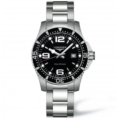 Longines HydroConquest L37404566 Water resistance 300M, Quartz, 41 mm