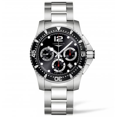 Longines HydroConquest L37444566 Wasserdicht 300M, Automatik Chronograph, 41 mm