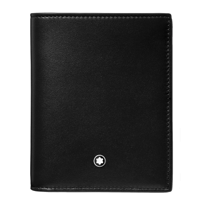 Montblanc Meisterstück COMPACT WALLET 6CC 129677 PÉNZTÁRCA 6 BANKKÁRTYATARTÓVAL KOMPAKT KIVITEL