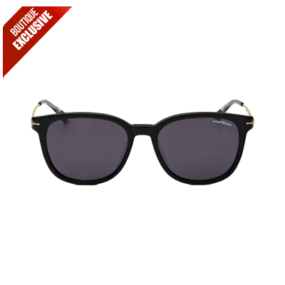 Montblanc 133074 SUNGLASSES WITH BLACK COLOURED ACETATE FRAME