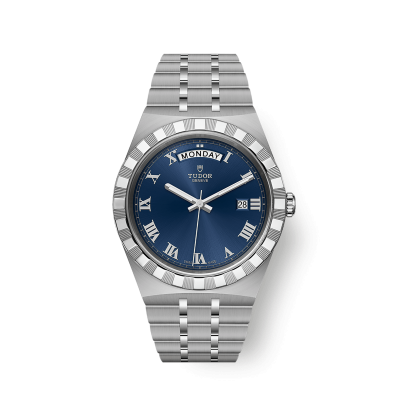 Tudor Tudor Royal M28600-0005 41 mm steel case  Blue dial