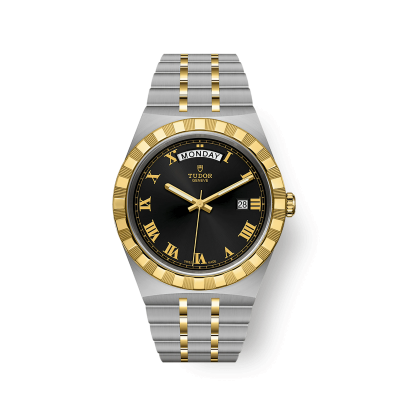 Tudor Tudor Royal M28603-0003 41mm Stahlgehäuse mit goldener Stahlschließe