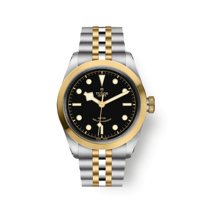 Tudor Black Bay 41 S&G M79543-0001 41mm, acél  tok, sárga arany lünett