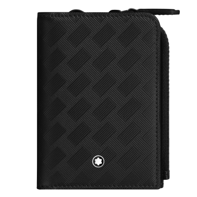 Montblanc Extreme 3.0 129980 3.0 Kartenhalter 3cc mit Reißverschluss Schwarz