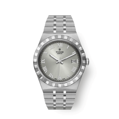 Tudor Royal M28500-0001 38 mm steel case  Silver dial