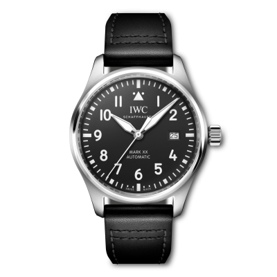 IWC Schaffhausen Pilot 's Watch MARK XX IW328201 40mm acél tok bőr szíj