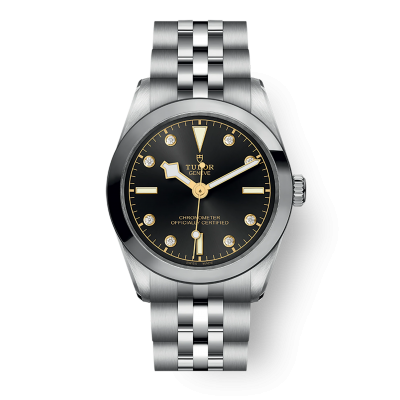 Tudor Black Bay 31 M79600-0004 31mm Stahlgehäuse mit Stahlschließe mit Diamanten