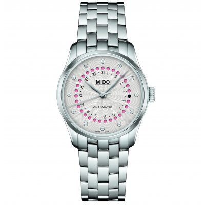 Mido Belluna Lady MYSTERIOUS DATE M0242071103600 M024.207.11.036.00 | 33mm Automatic Diamonds