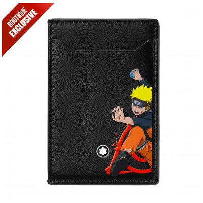 Montblanc X Naruto 6 x 0,5 x 9 cm 129711 Card Holder
