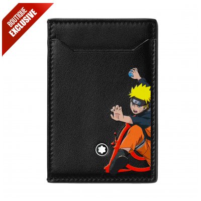 Montblanc X Naruto 6 x 0,5 x 9 cm 129711 Kartenhalter