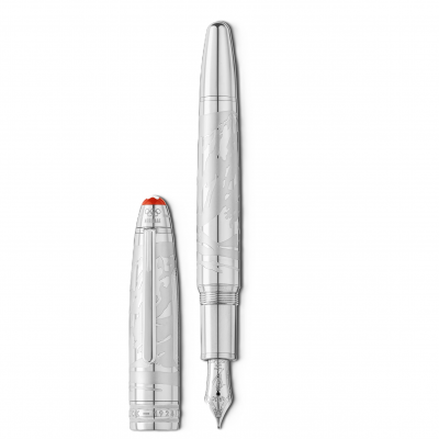 Montblanc Meisterstück x Olympic Heritage Chamonix 1924 131371 MB131371 Solitaire LeGrand Fountain Pen