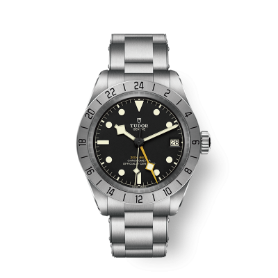 Tudor Black Bay Pro M79470-0001 39mm acél tok Szegecselt acél szíj