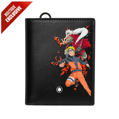 Montblanc X Naruto 90x10x110 mm 129709 Montblanc x Naruto kompakte Brieftasche