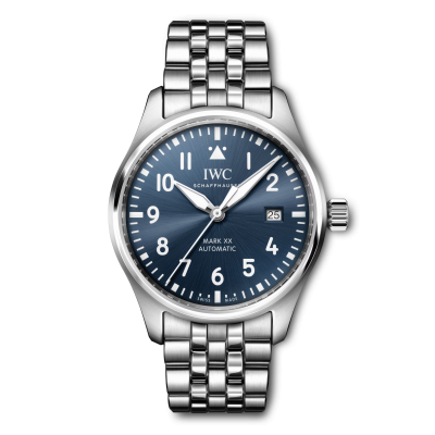 IWC Schaffhausen Pilot 's Watch MARK XX IW328204 40mm Stahlgehäuse mit Stahlschließe