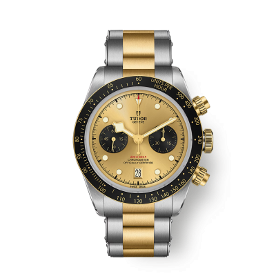 Tudor Black Bay Chrono S&G M79363N-0007 41mm Stahlgehäuse mit goldener Stahlschließe