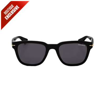 Montblanc (M) 133050 SUNGLASSES WITH BLACK ACETATE FRAME