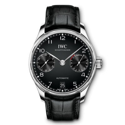 IWC Schaffhausen Portugieser IW500703 42mm Rozsdamentes acél tok automata