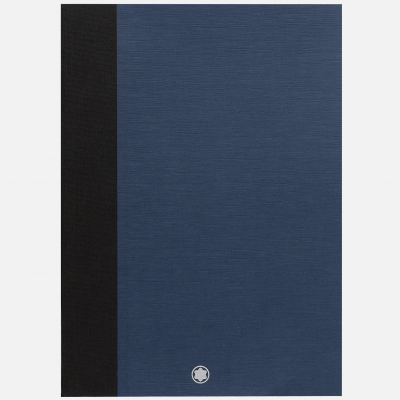 Montblanc Fine Stationery Notebooks #146 118993 Slim, Blue, blank for Augmented Paper