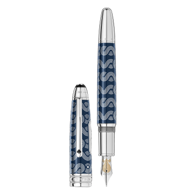 Montblanc Meisterstück 126353 Around the World in 80Days Solitaire  Fountain Pen