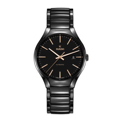 Rado True Round Automatic R27056162 40mm titán kerámia tok kerámia csat