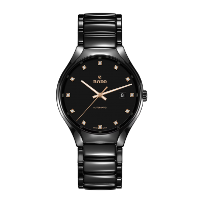 Rado True R27056732 40-mm-Gehäuse aus Titan-Keramik Keramikschließe