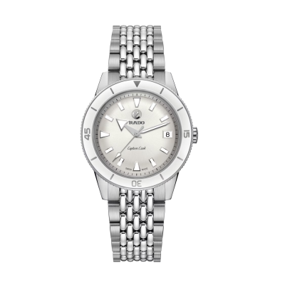 Rado Captain Cook R32500013 37mm  steel  ceramic case with steel  buckle