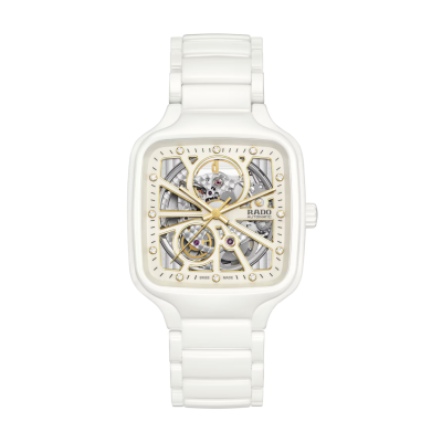 Rado True Square OPEN HEART DIAMONDS R27073702 38 mm kerámia tok és csat