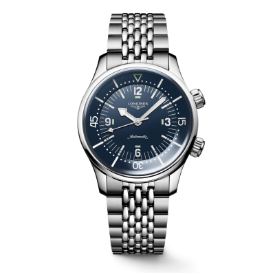 Longines Legend Diver L37644906 39 mm-es acél tok acél csat