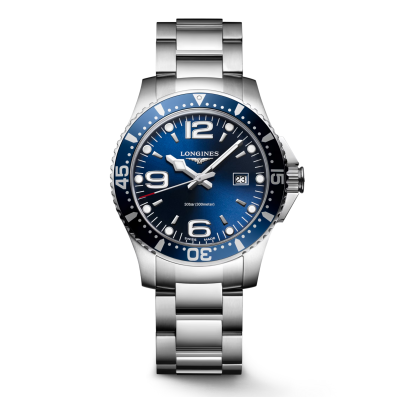 Longines HydroConquest L37304966 39mm Stahlgehäuse mit Stahlschließe