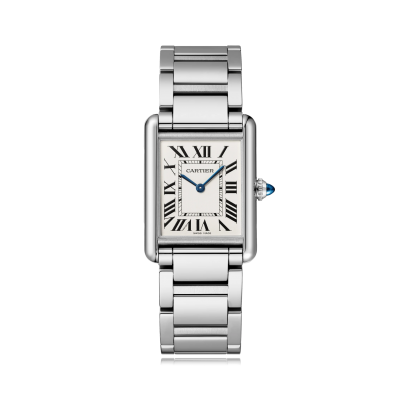 Cartier Tank Must WSTA0052 Must, large, steel, steel bracelet