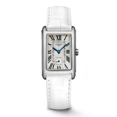 Longines DolceVita 23.30 X 37.00 mm L55124712 23.30mm Stahlgehäuse mit Lederband