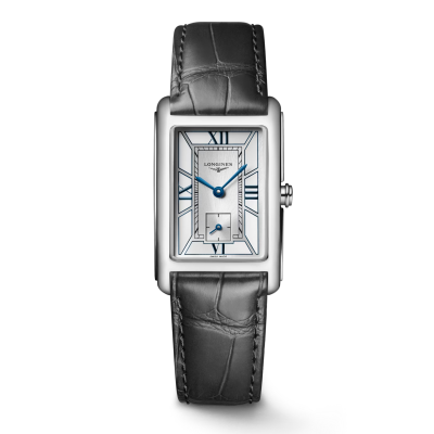 Longines DolceVita 23.30 X 37.00 mm L55124752 23.30mm Stahlgehäuse mit Lederband