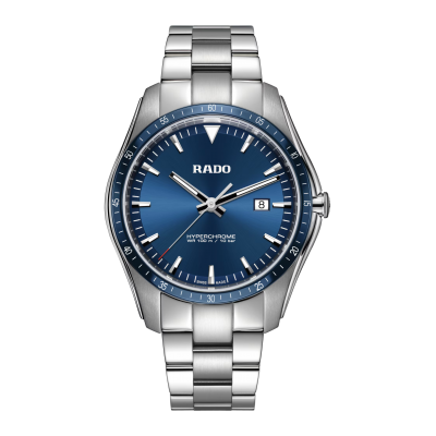 Rado Hyperchrome R32502203 45 mm Stahl-Keramik-Gehäuse mit TitanStahlschließe