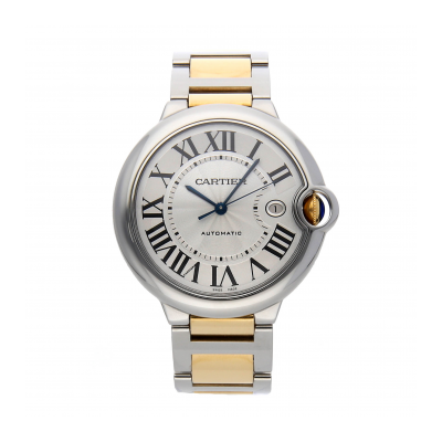 Cartier Ballon bleu de Cartier W69009Z3 42mm, automata, acél tok, acél arany csat