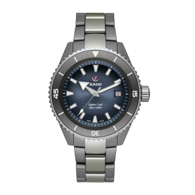 Rado Captain Cook High-Tech Ceramic Driver R32144202 43mm automatic Ceramic case Titanium ceramic clasp